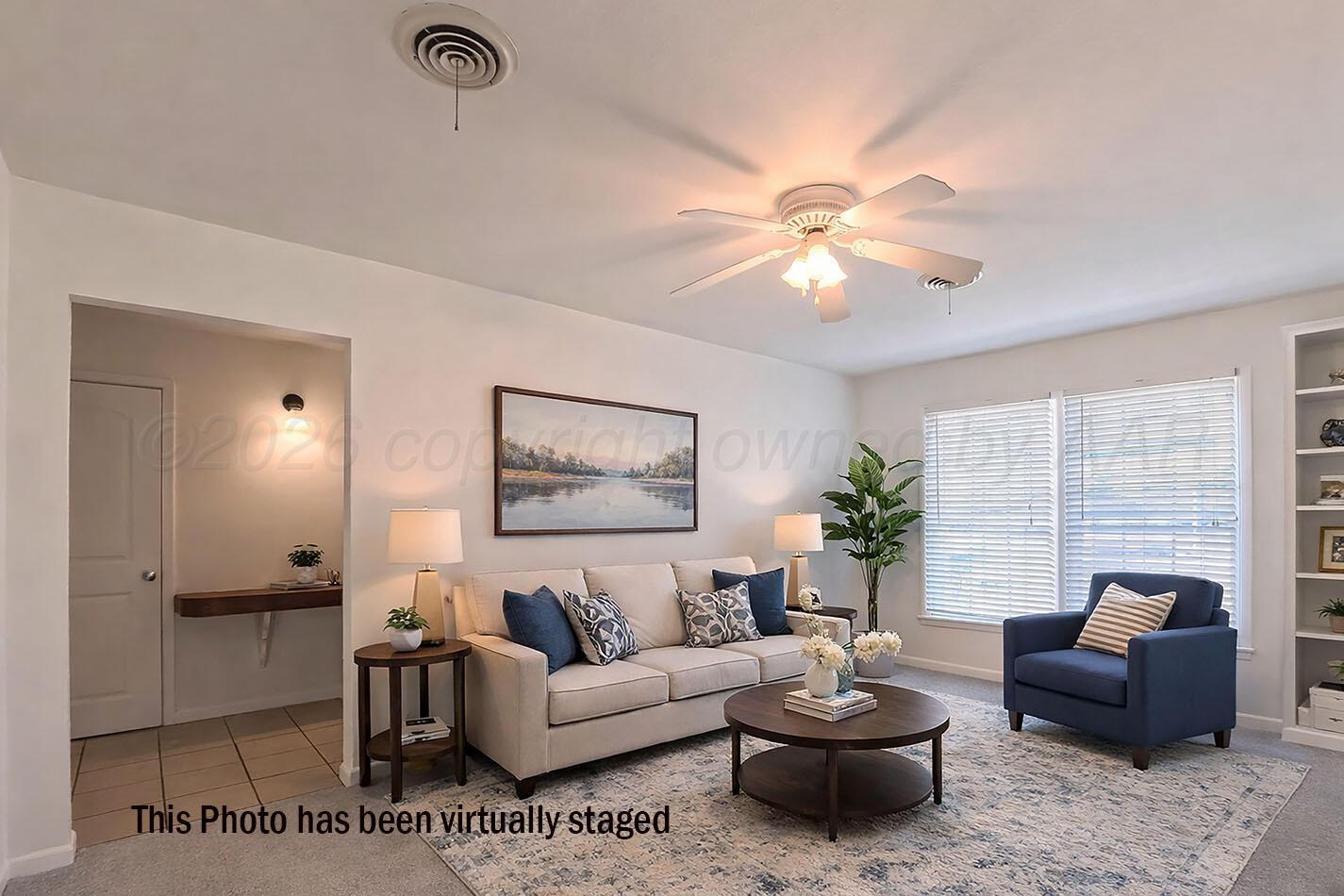 4604 South Bryan Street Amarillo, TX 79110 - Photo 2 of 24 Serene modern living room setup