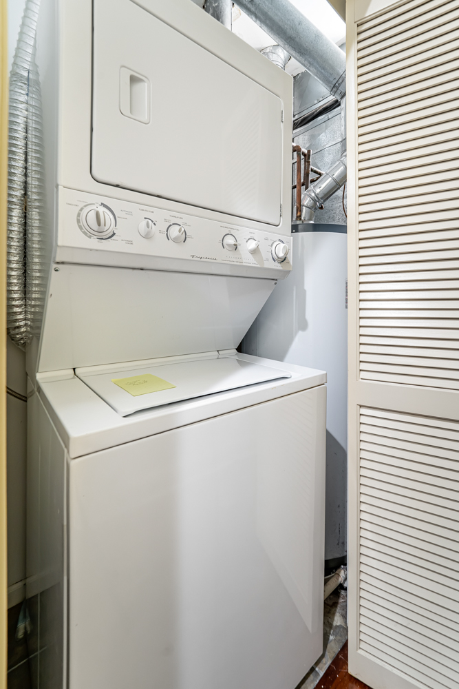 1018 South May Street, Unit F Chicago, IL 60607 - Photo 20 of 21 a close up view of washer and dryer