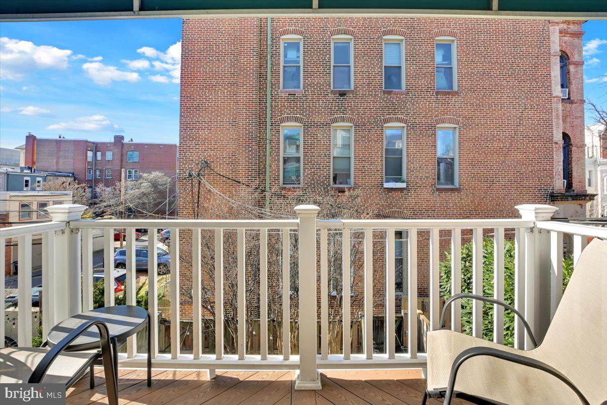 1614 15th Street Northwest Washington, DC 20009 - Photo 27 of 47 a balcony view with city view