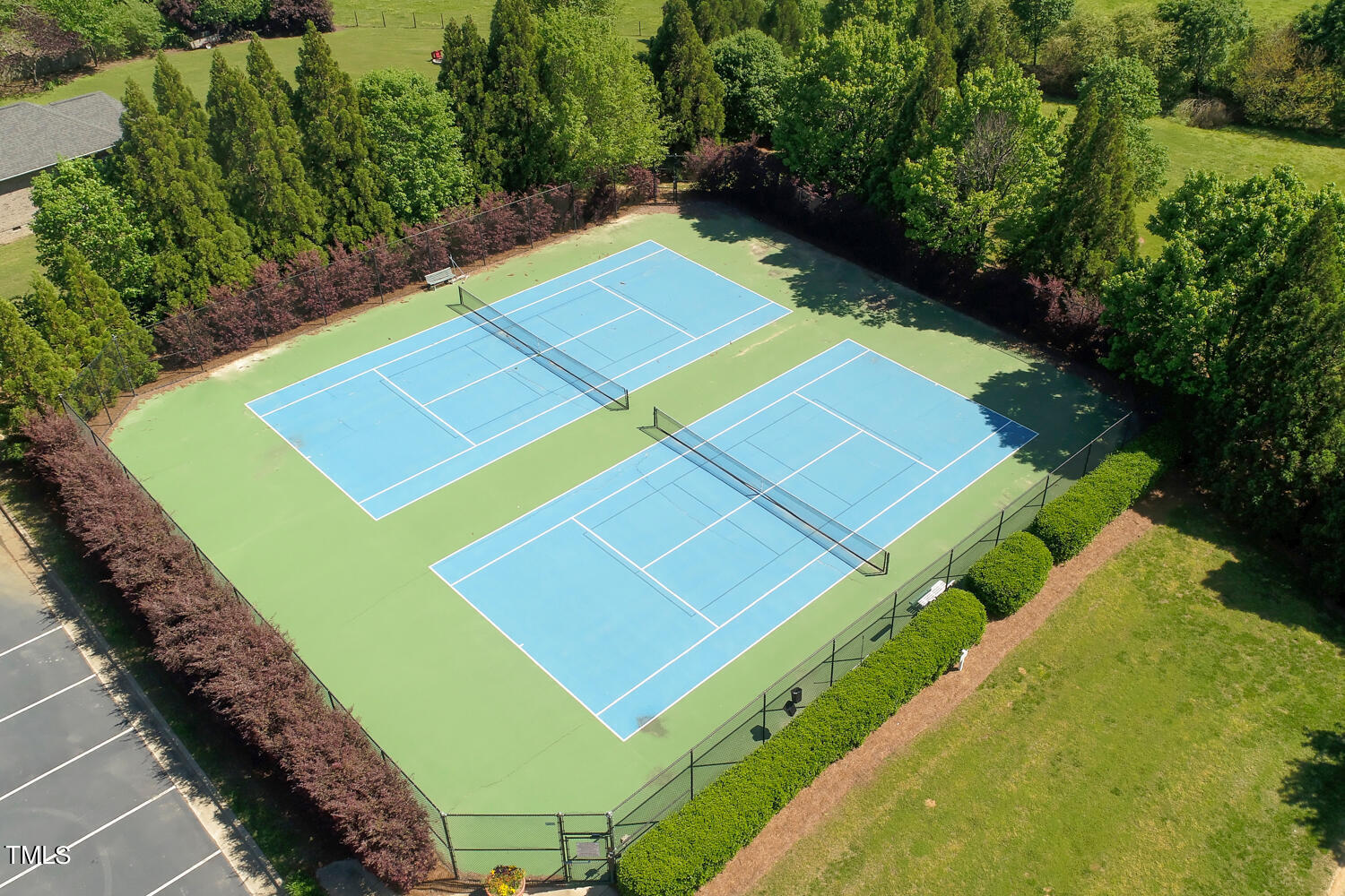 2013 Prairie Ridge Court Fuquay-Varina, NC 27526 - Photo 50 of 53 a view of an outdoor space and a yard