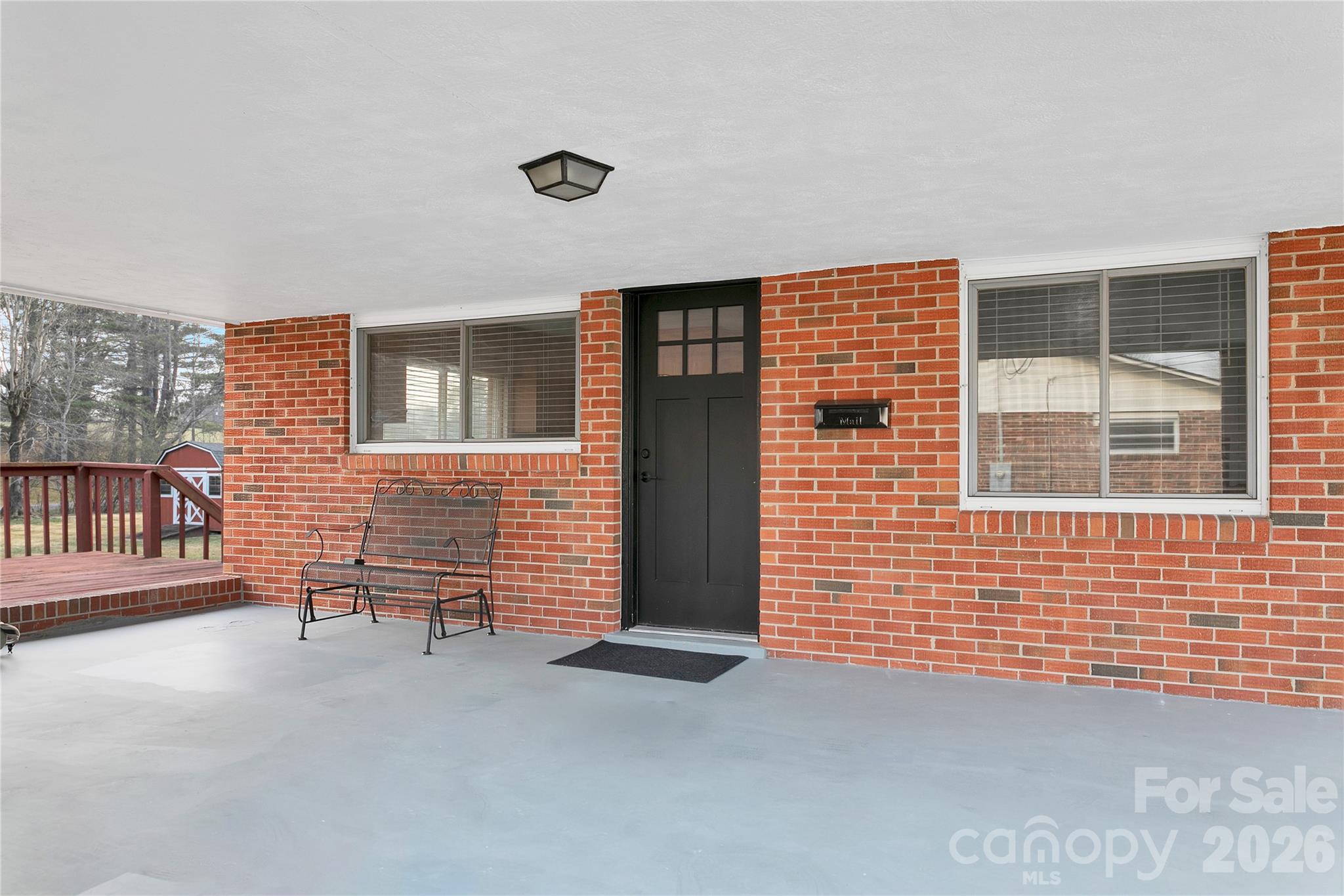 112 Allison Road Brevard, NC 28712 - Photo 26 of 37 a view of front door of house