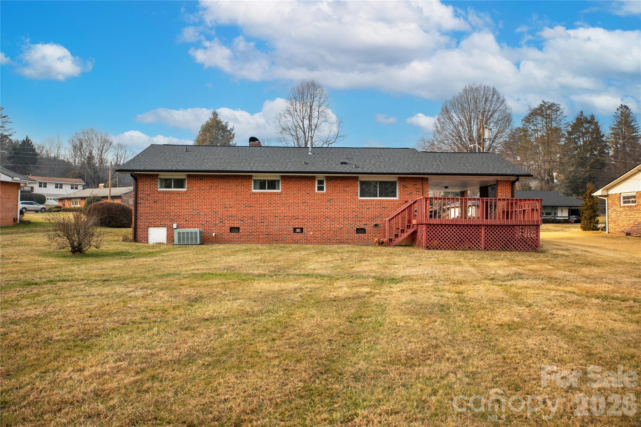 112 Allison Road Brevard, NC 28712 - Photo 28 of 37 a front view of a house with garden