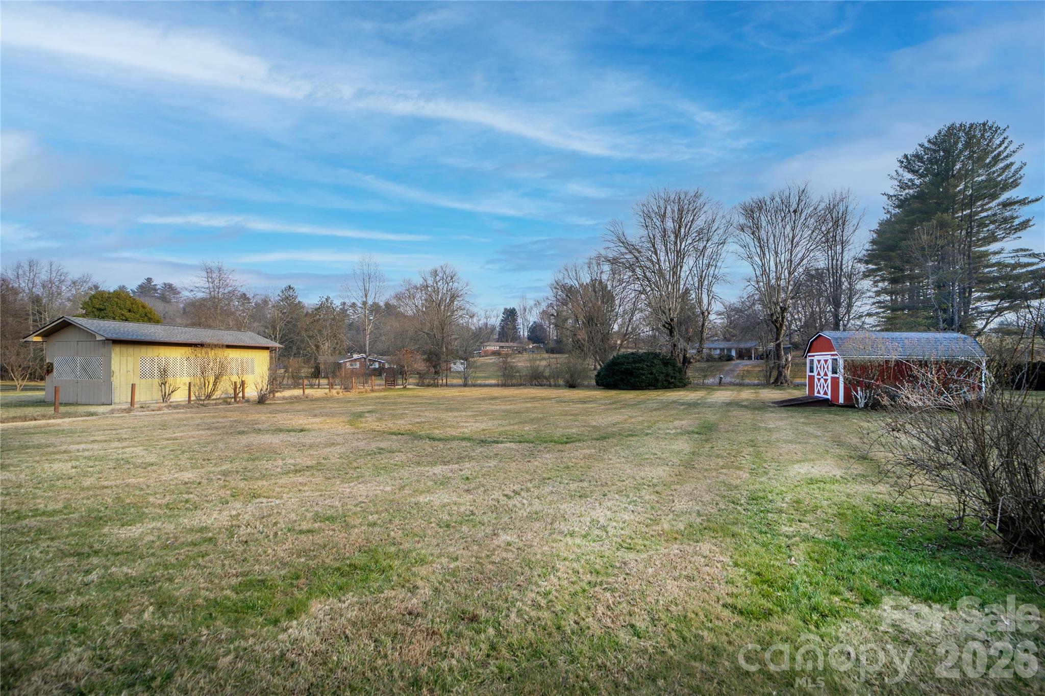 112 Allison Road Brevard, NC 28712 - Photo 32 of 37 a view of a house with a yard