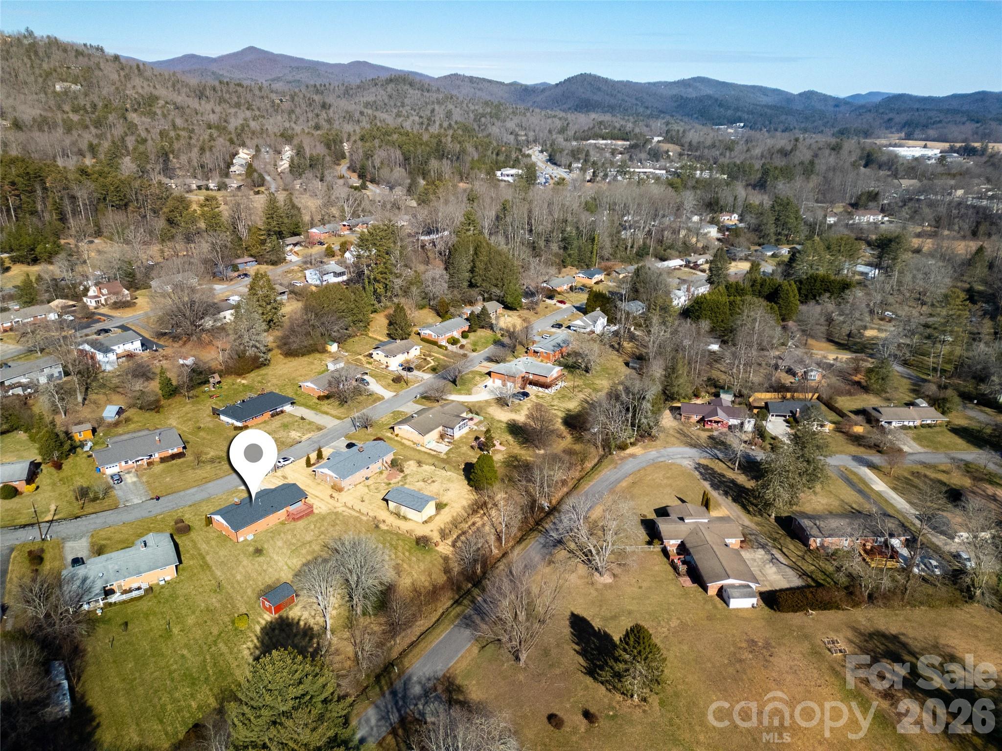112 Allison Road Brevard, NC 28712 - Photo 35 of 37 a view of city and mountain