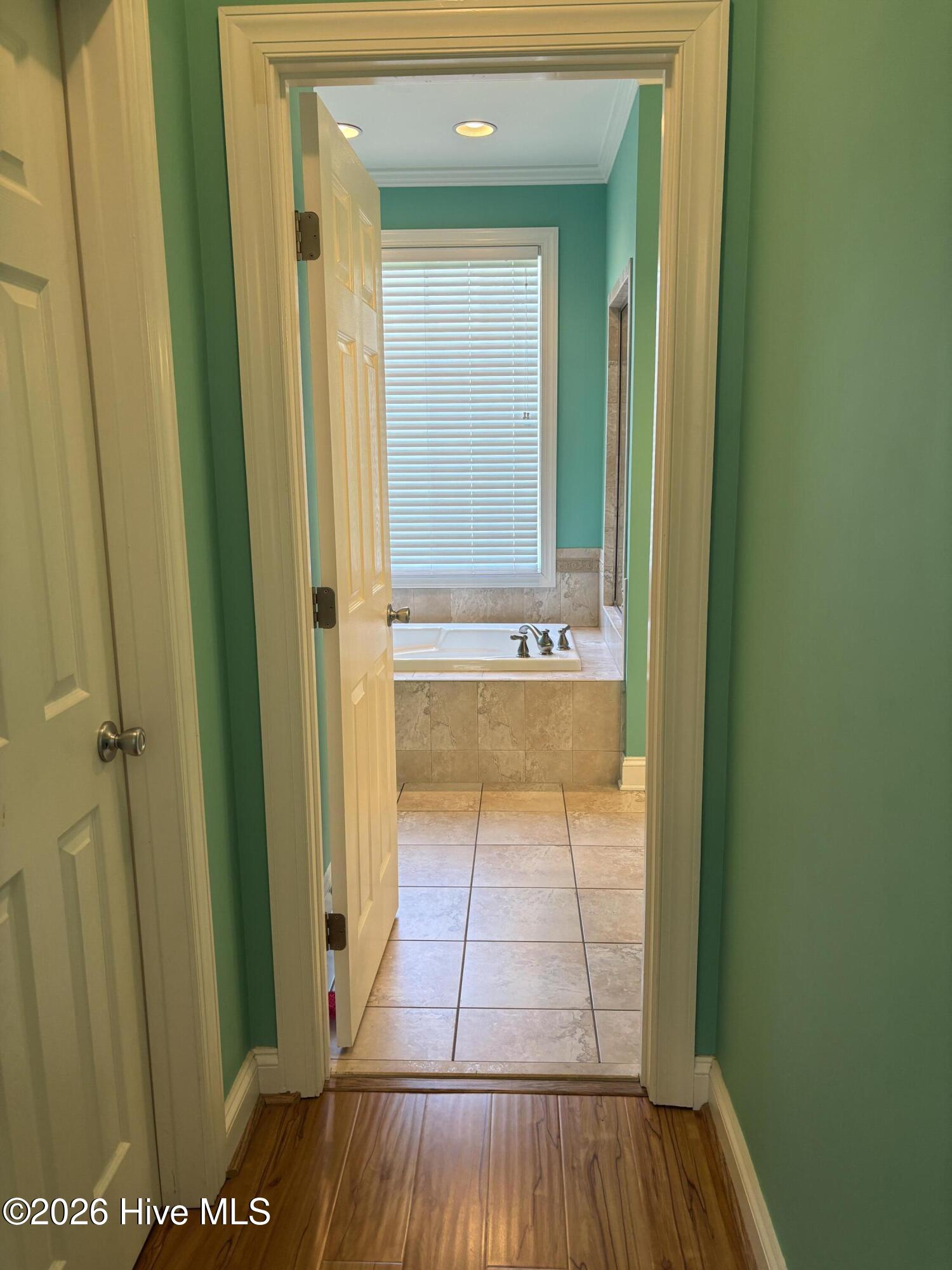 4741 Joyner Road Elm City, NC 27822 - Photo 29 of 37 hall from master bedroom to master bath