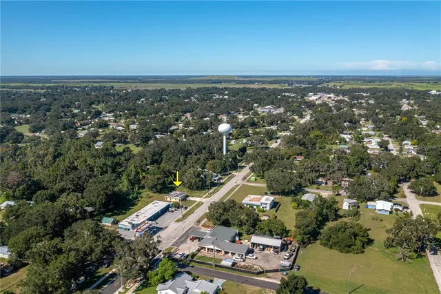 an aerial view of a city with lots of residential buildings