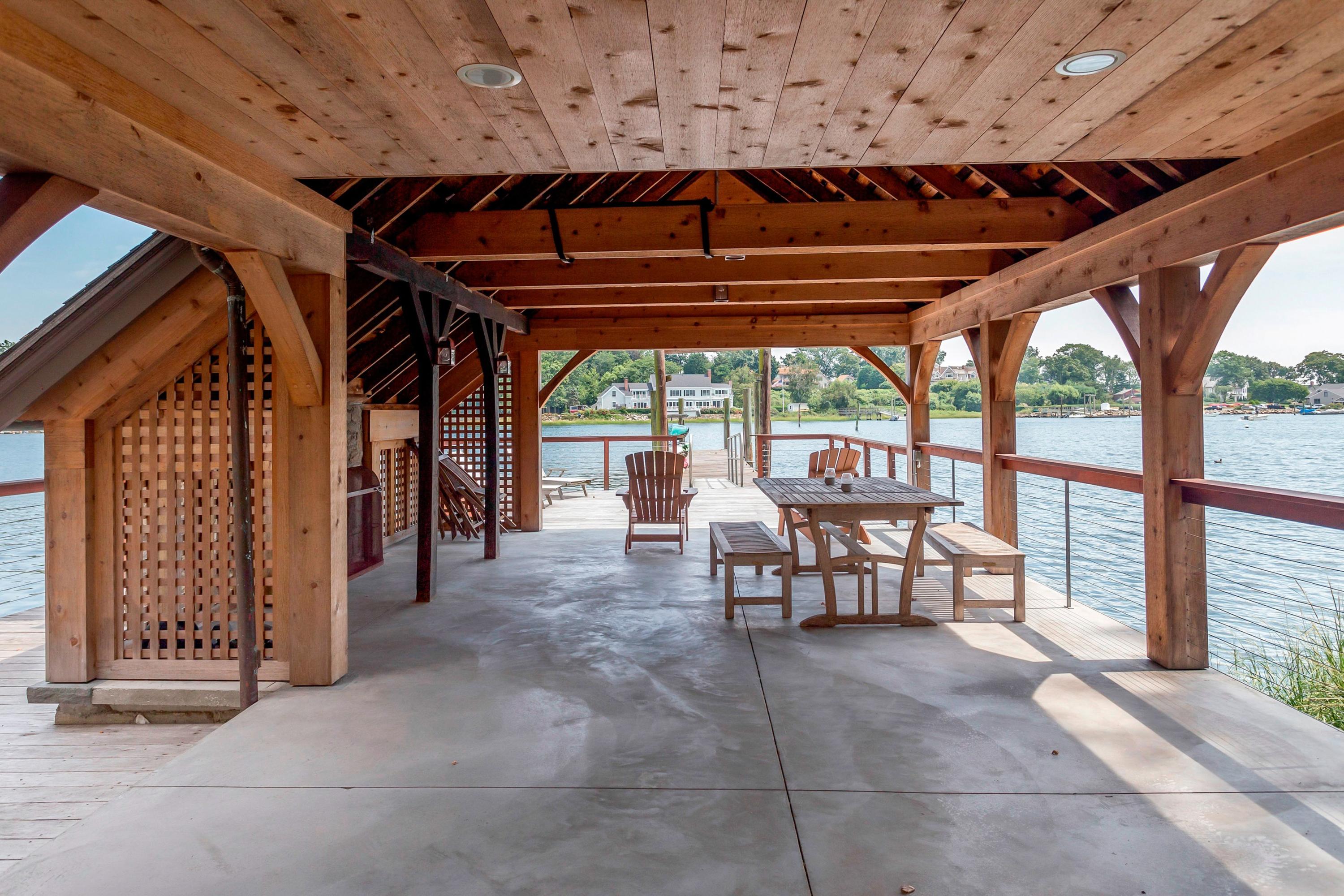 17 Thomas Place Rowayton, CT 06853 - Photo 31 of 37 a view of outdoor space with seating space