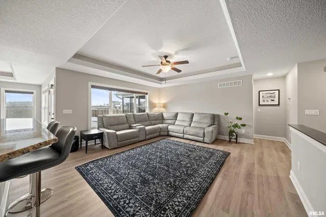 a view of a living room