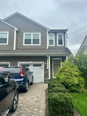 a car parked in front of a building