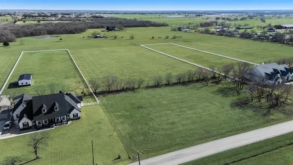 an aerial view of a football ground