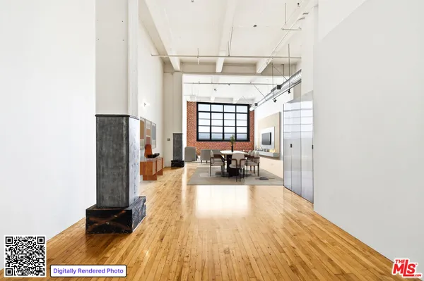 a very nice looking room with a large window