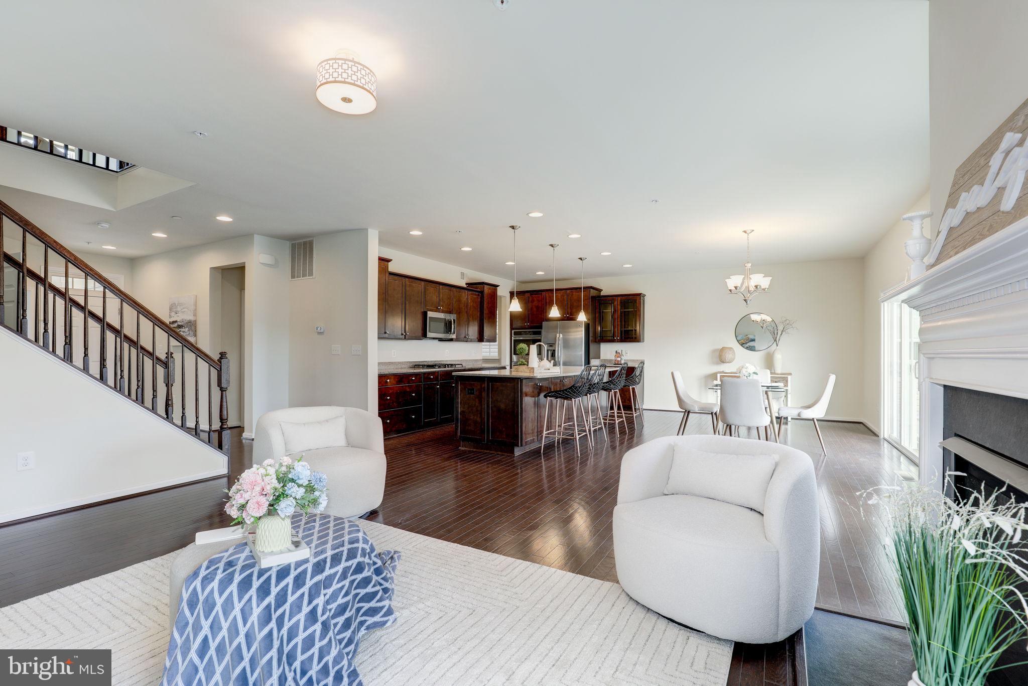 3502 Doc Berlin Drive Silver Spring, MD 20906 - Photo 14 of 70 Living room and kitchen view