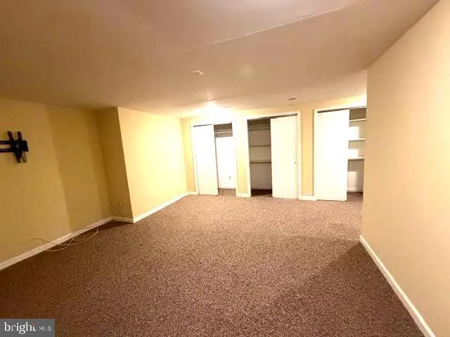 a view of empty room with a window