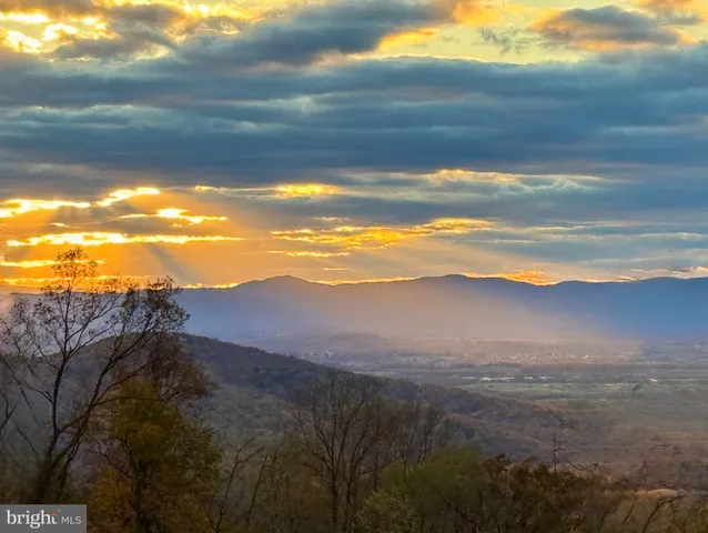 a living room with furniture a fireplace and a large window