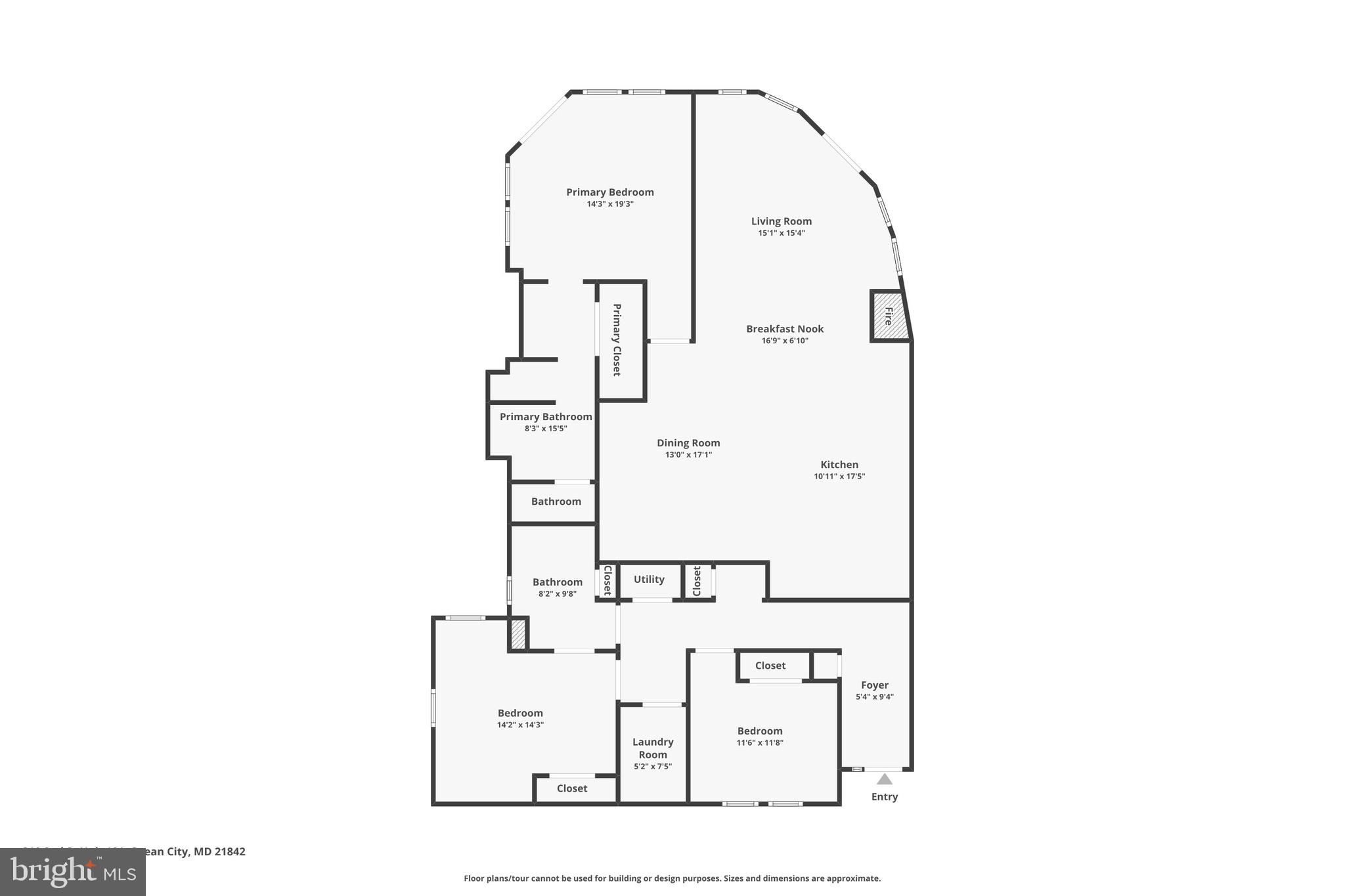 310 2nd Street, Unit 101 Ocean City, MD 21842 - Photo 37 of 37 Floor Plan