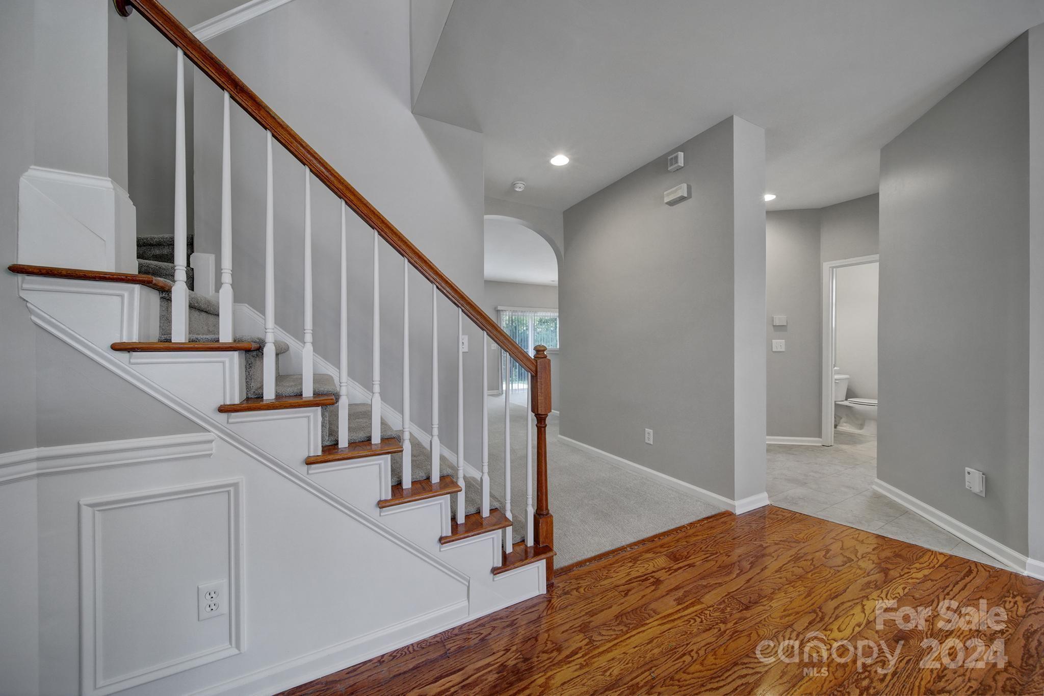 3305 Adair Marble Street Fort Mill, SC 29708 - Photo 2 of 38 a view of entryway and hall with wooden floor