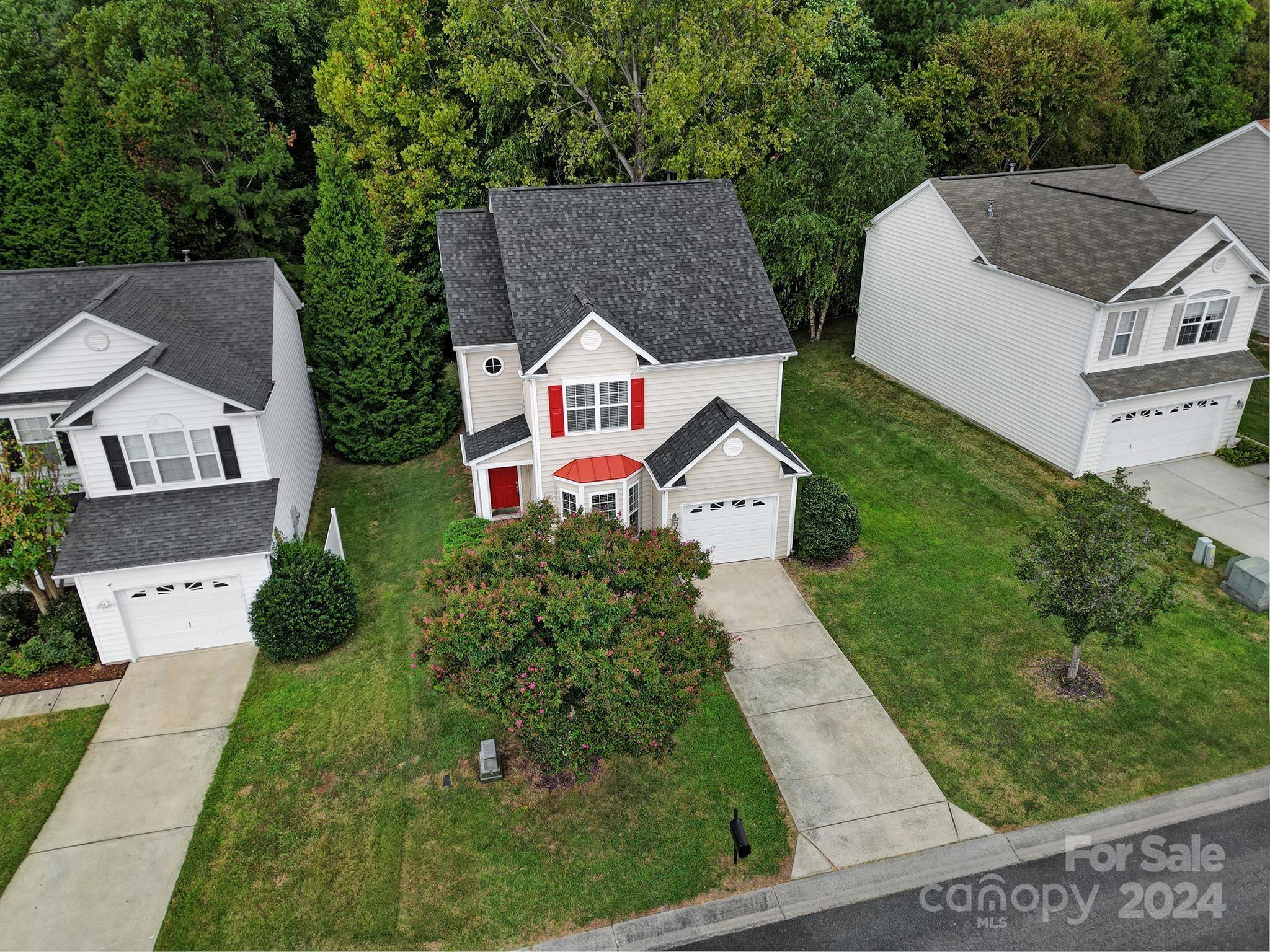 3305 Adair Marble Street Fort Mill, SC 29708 - Photo 32 of 38 an aerial view of a house