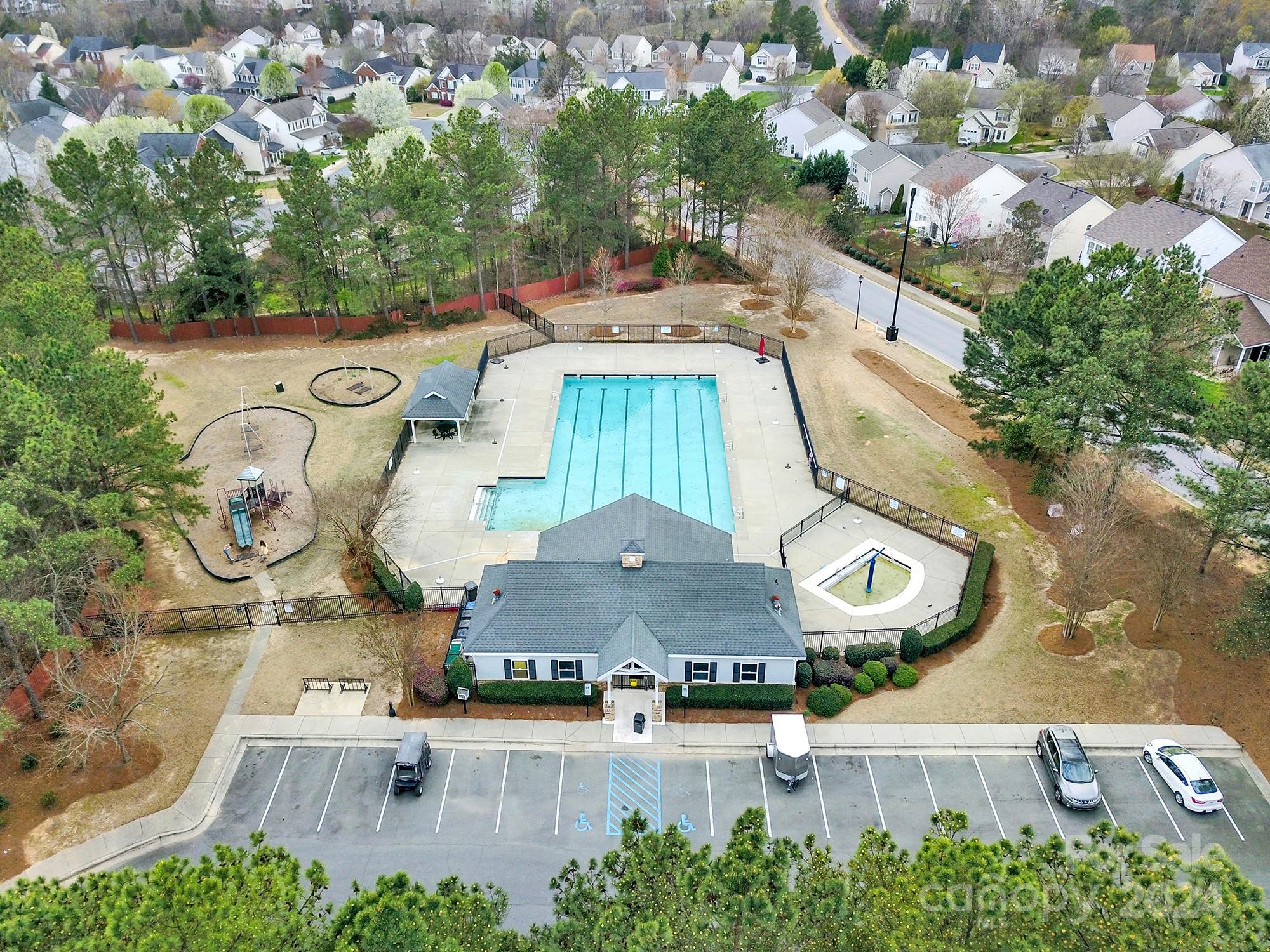 3305 Adair Marble Street Fort Mill, SC 29708 - Photo 36 of 38 an aerial view of a house
