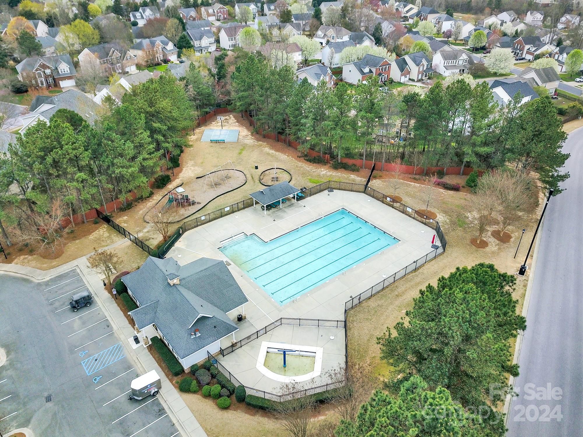 3305 Adair Marble Street Fort Mill, SC 29708 - Photo 37 of 38 an aerial view of a house