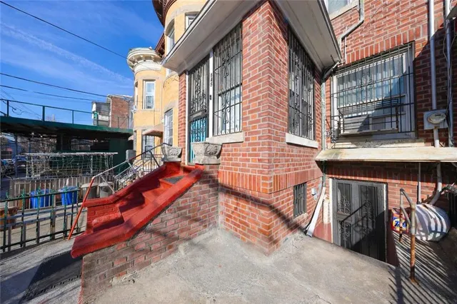 a view of a house with a roof deck