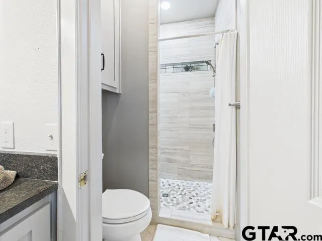 front view of a house with a outdoor space