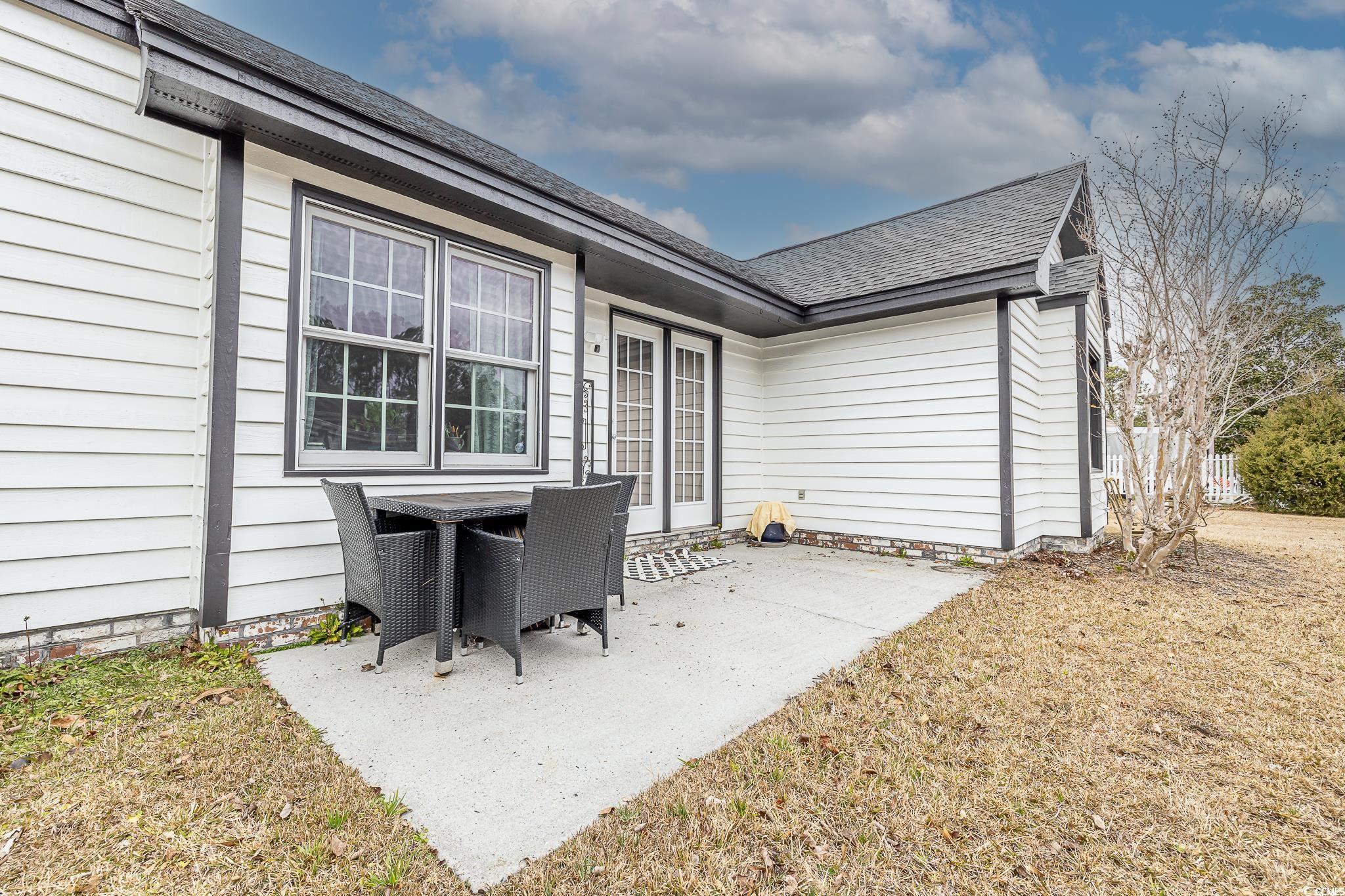 603 Hatteras River Road Myrtle Beach, SC 29588 - Photo 4 of 22 View of patio
