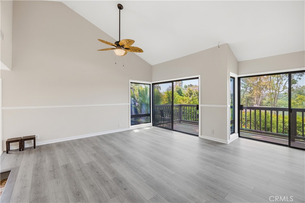 3 Palos, Unit 51 Irvine, CA 92612 - Photo 36 of 40 The nice dining room area with brand new ceiling fan/light.