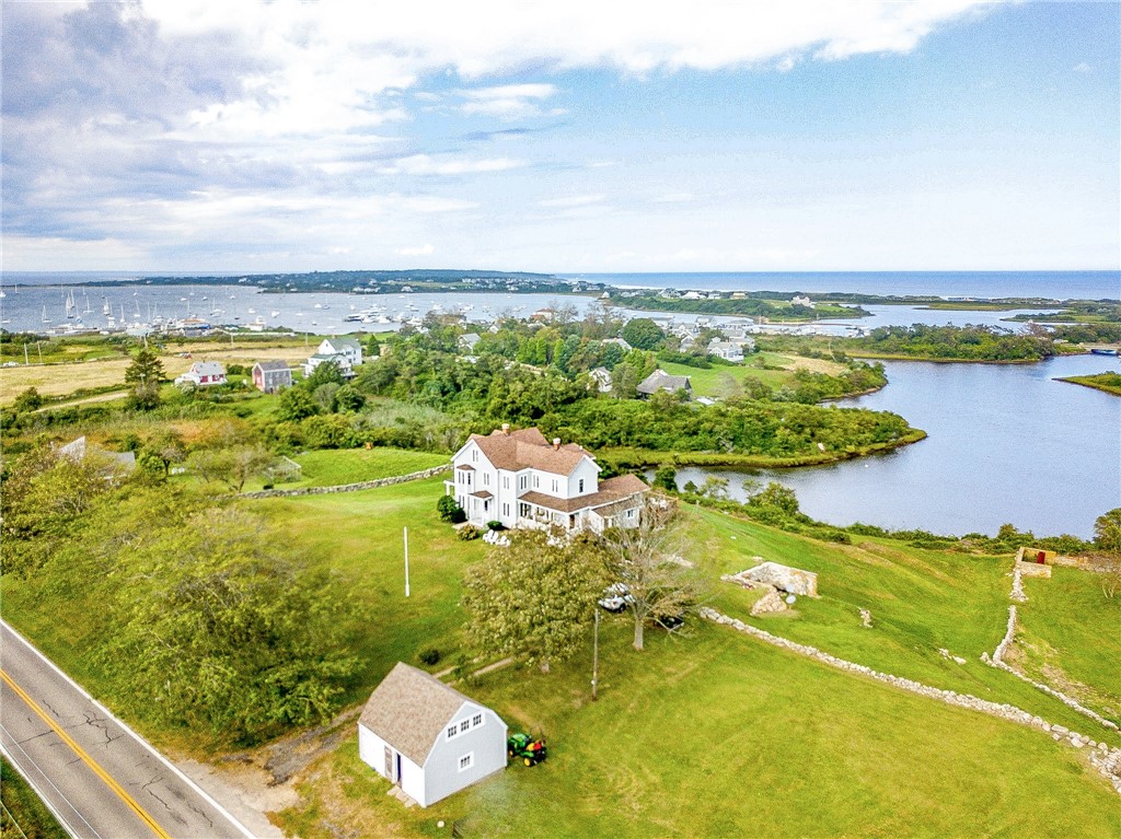 539 Center Road Block Island, RI 02807 - Photo 43 of 43 aerial photo looking north