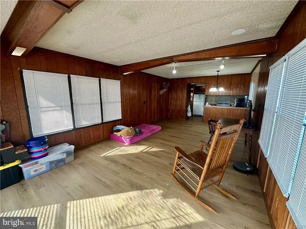 a room with gym equipment