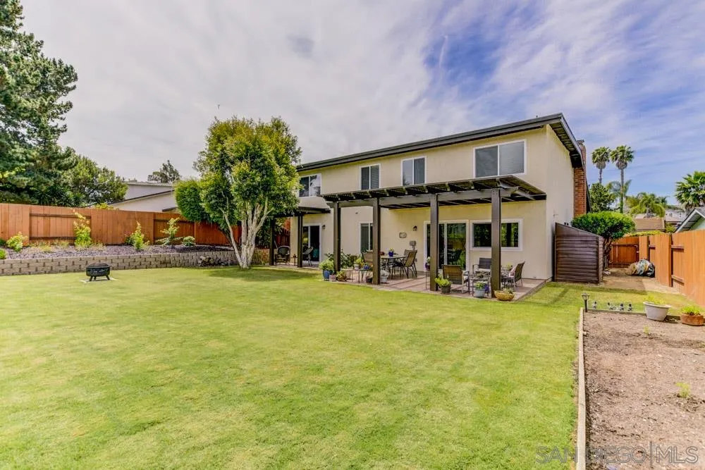 a view of house with outdoor space and swimming pool