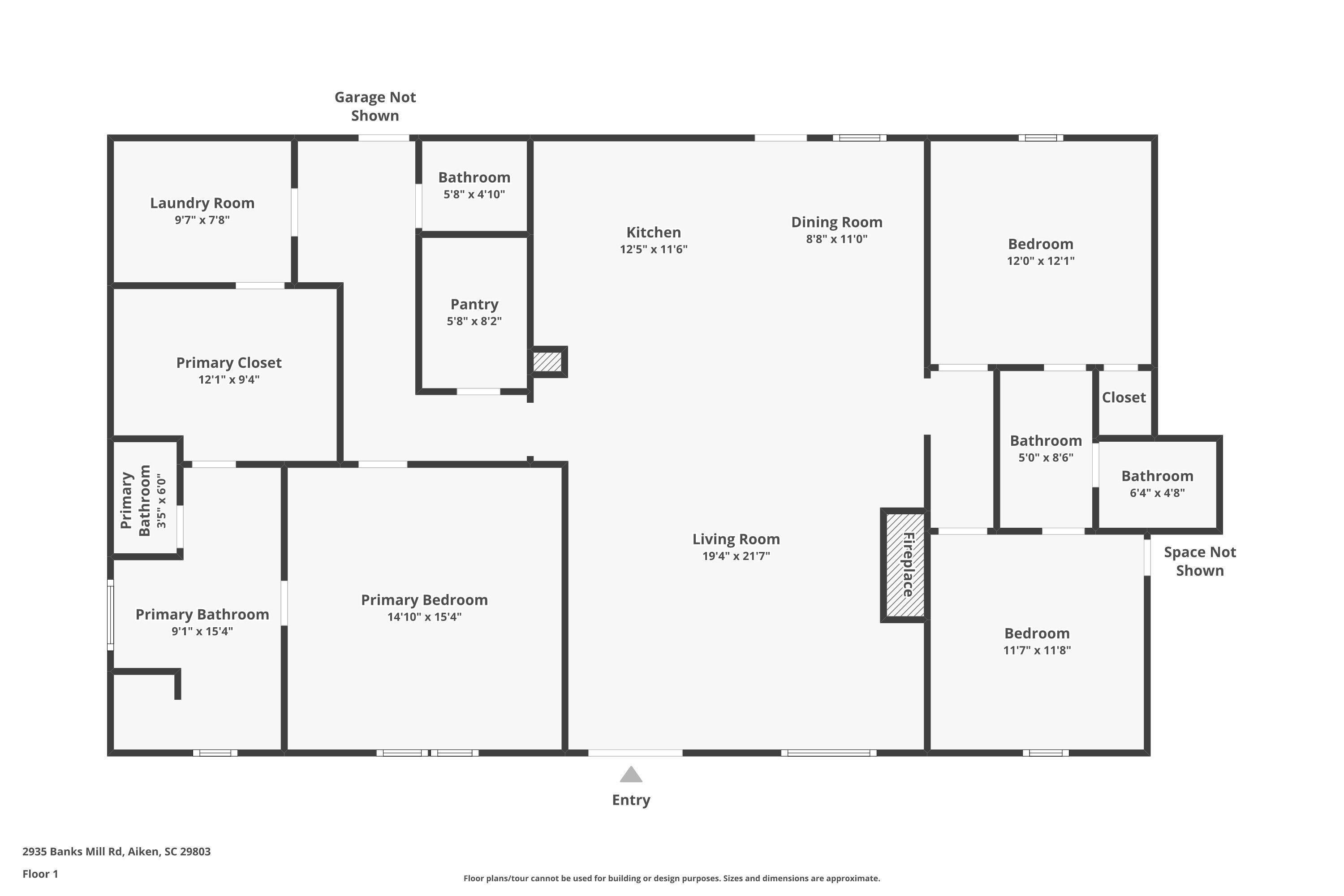 2935 Banks Mill Road Southeast Aiken, SC 29803 - Photo 63 of 63 001-Floor-1