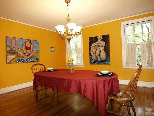 2268 The Circle Raleigh, NC 27608 - Photo 3 of 11 Very spacious dining room for entertaining or large family gatherings.