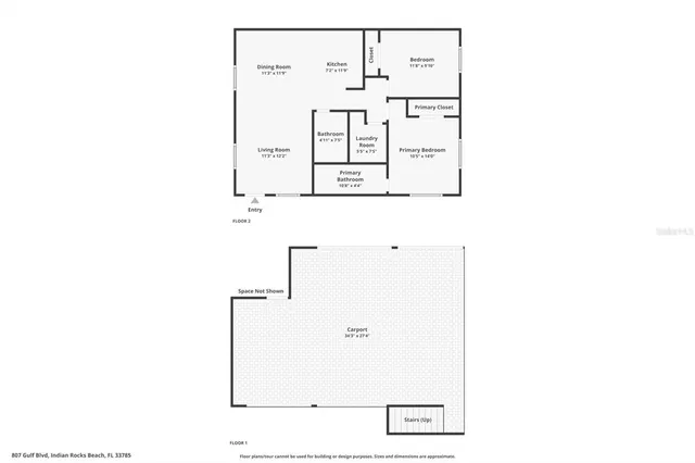 $1,175,000 | 807 Gulf Boulevard, Indian Rocks Beach, FL 33785