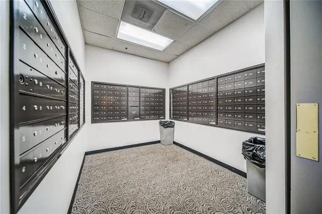 a view of a large window