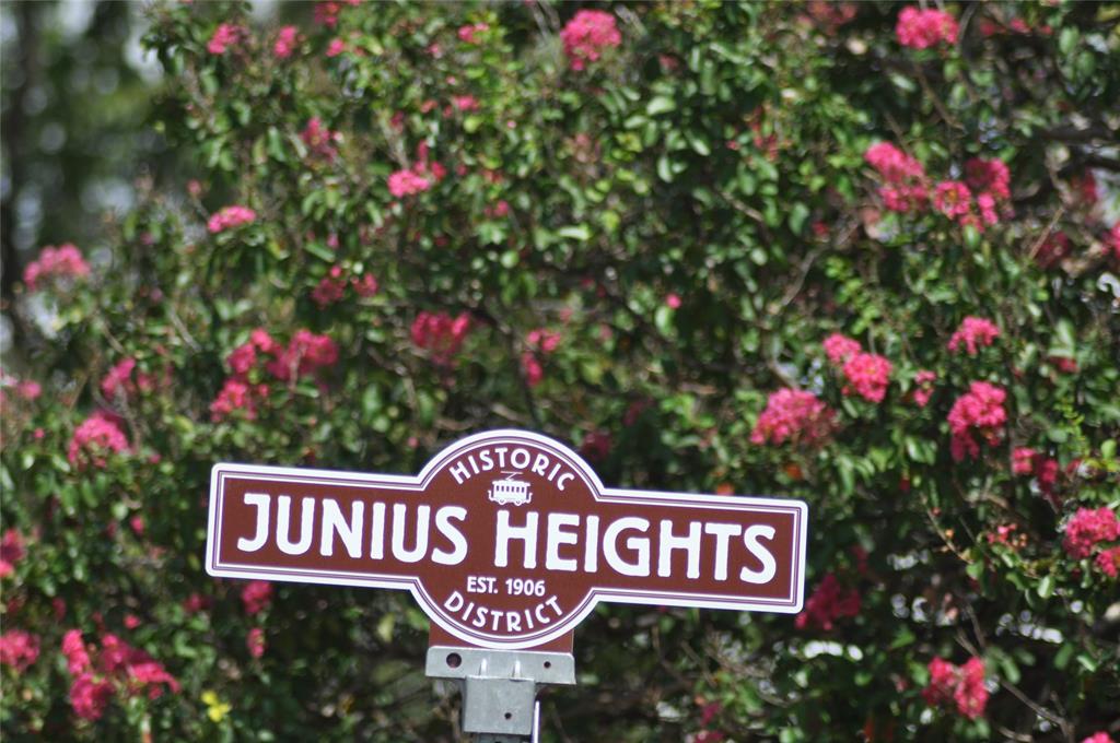 5401 Reiger Avenue Dallas, TX 75214 - Photo 11 of 15 a sign that is sitting in front of flowers