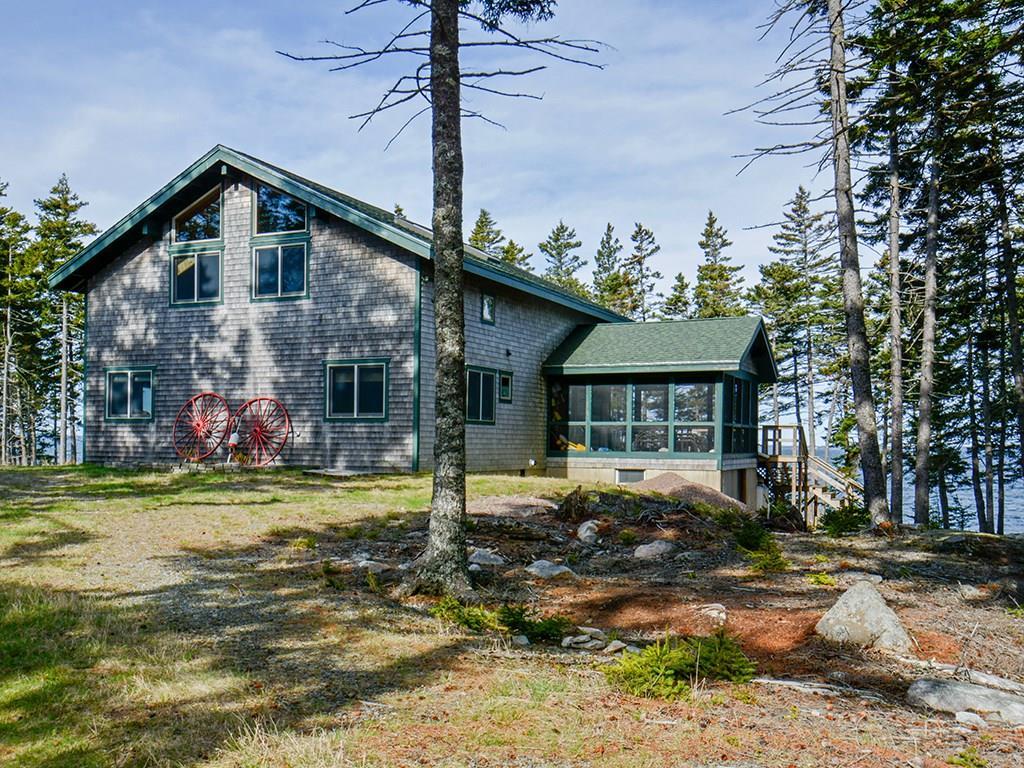 587 Jericho Bay Road Swans Island, ME 04685 - Photo 1 of 33 Oceanfront contemporary with sunsets...