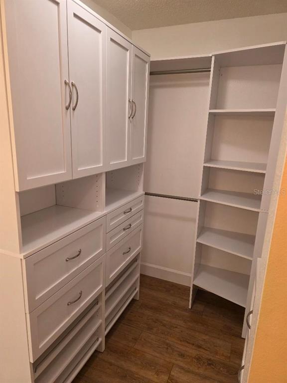 9028 Southwest 91st Circle Ocala, FL 34481 - Photo 16 of 31 a view of walk in closet with empty racks