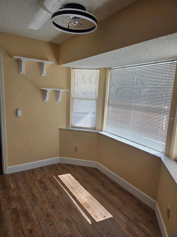 9028 Southwest 91st Circle Ocala, FL 34481 - Photo 29 of 31 an empty room with wooden floor and windows
