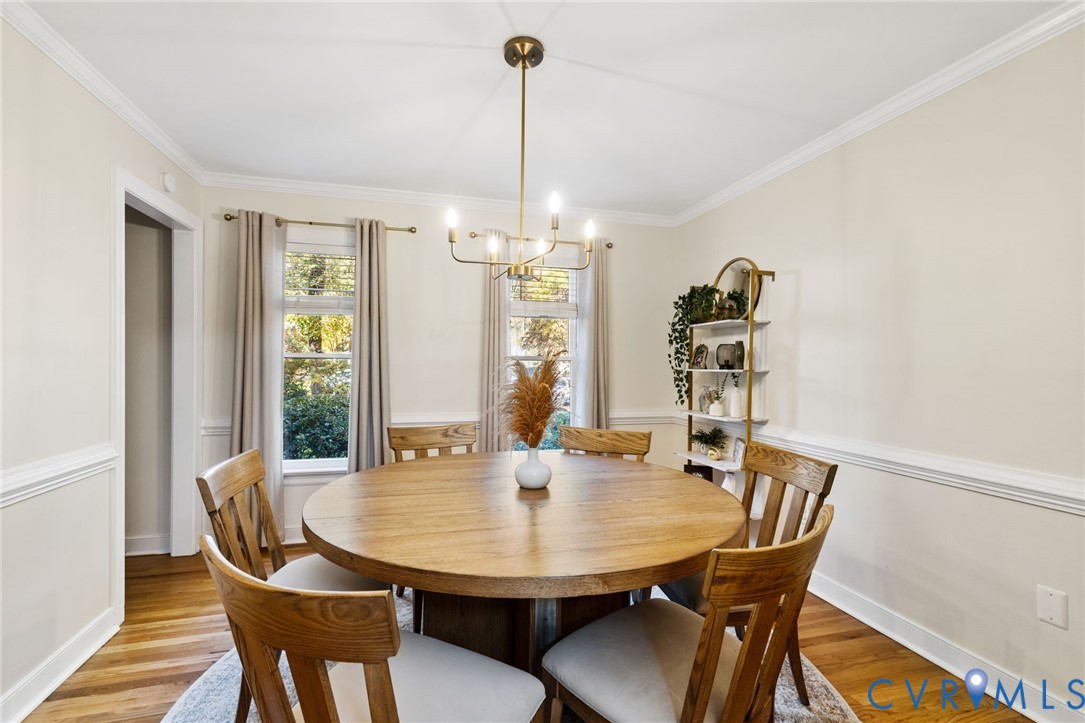 14701 Acorn Ridge Place Midlothian, VA 23112 - Photo 14 of 26 a view of a dining room with furniture window and outside view