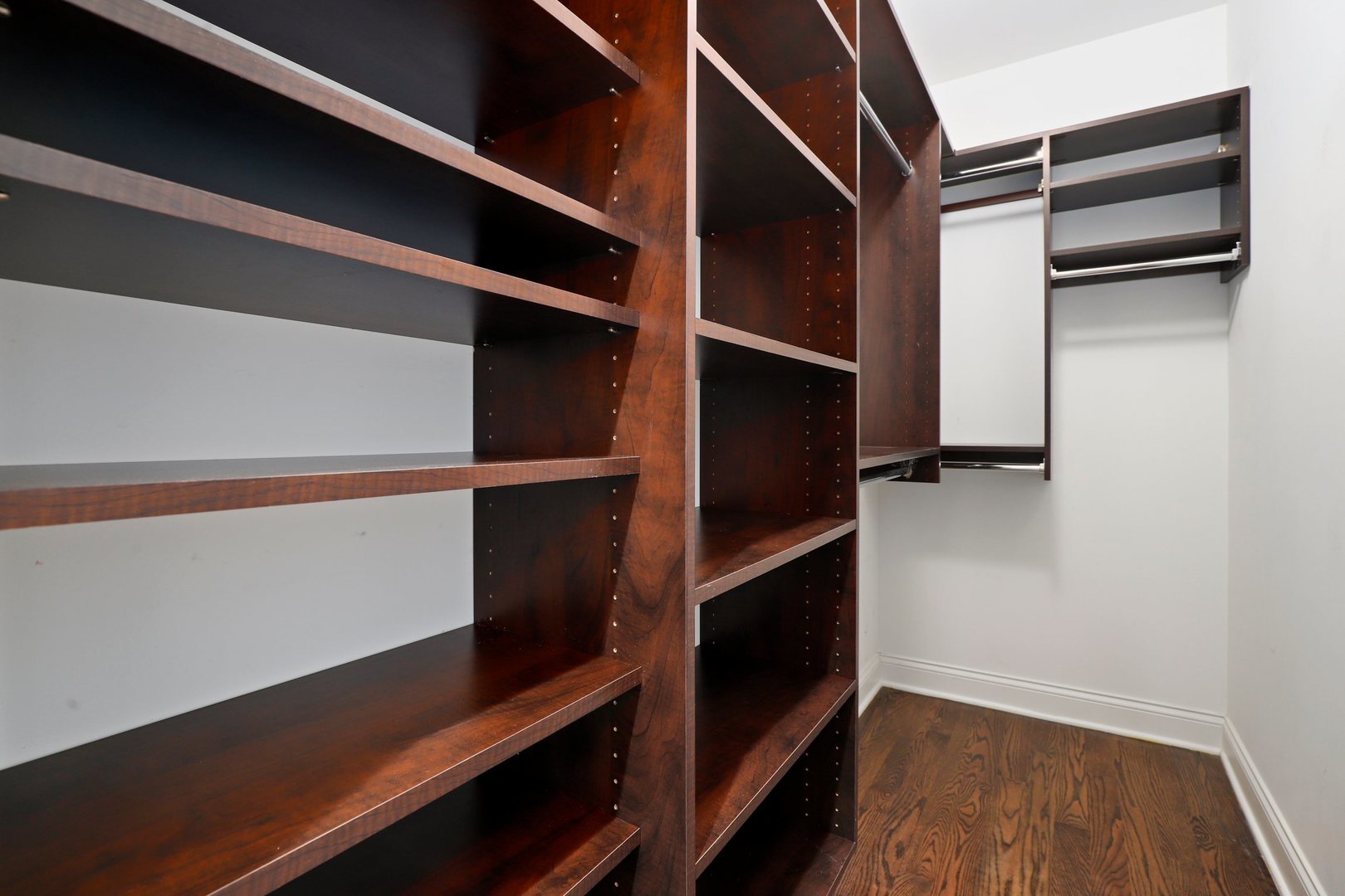 3549 North Reta Avenue, Unit 2 Chicago, IL 60657 - Photo 23 of 30 a view of walk in closet with empty racks