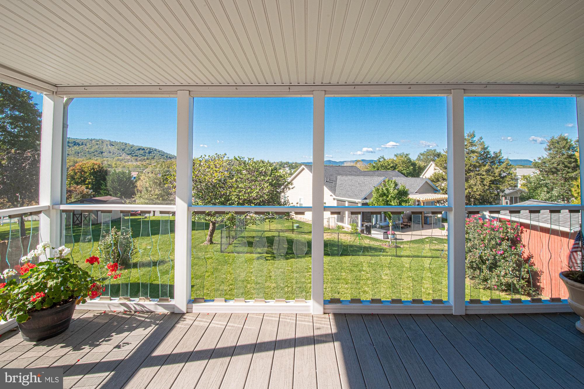 7 Ridge Road Front Royal, VA 22630 - Photo 2 of 48 Scenic mountain views from screened-in trex deck