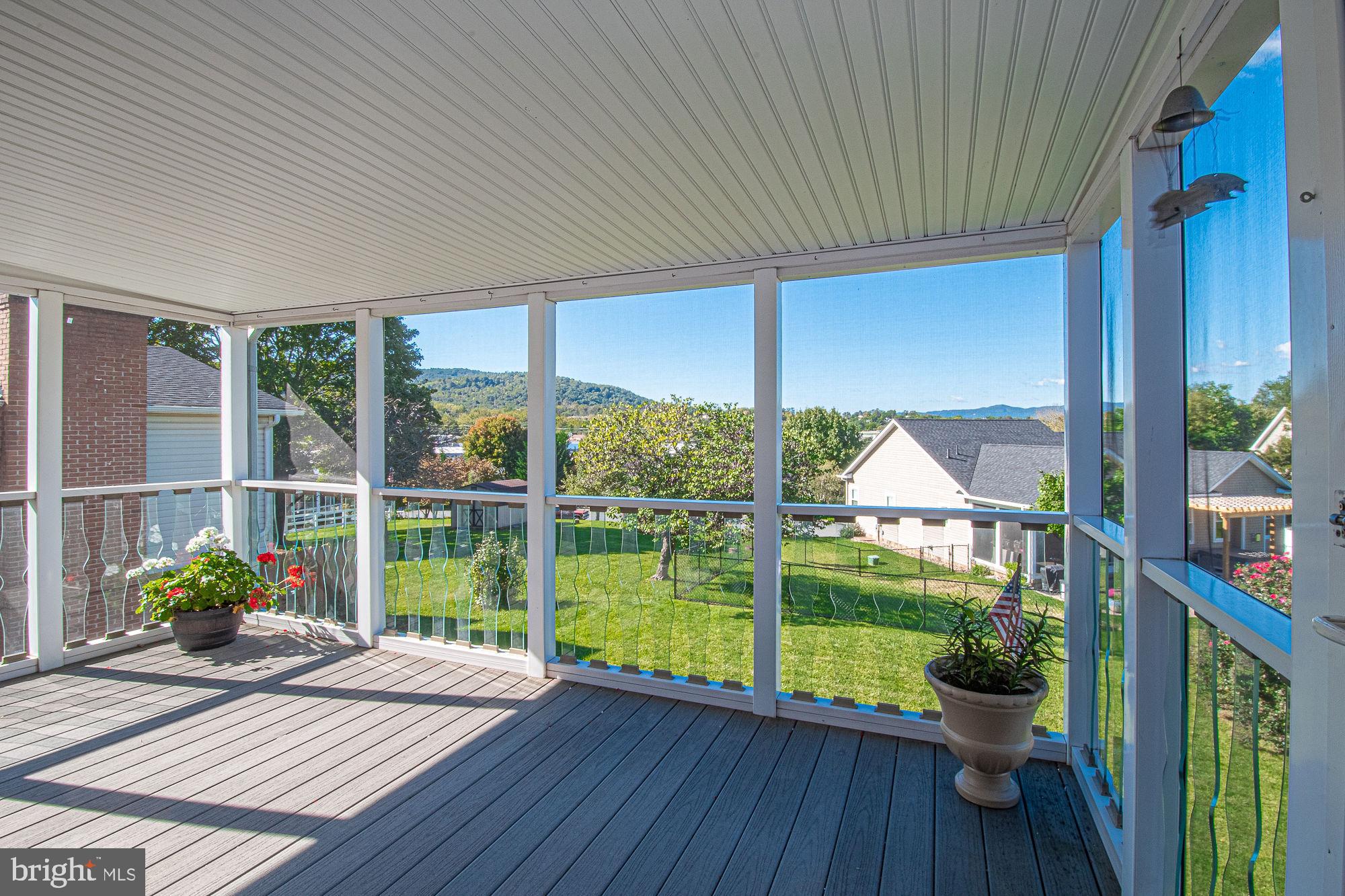 7 Ridge Road Front Royal, VA 22630 - Photo 24 of 48 Screened-in trex deck with lovely views