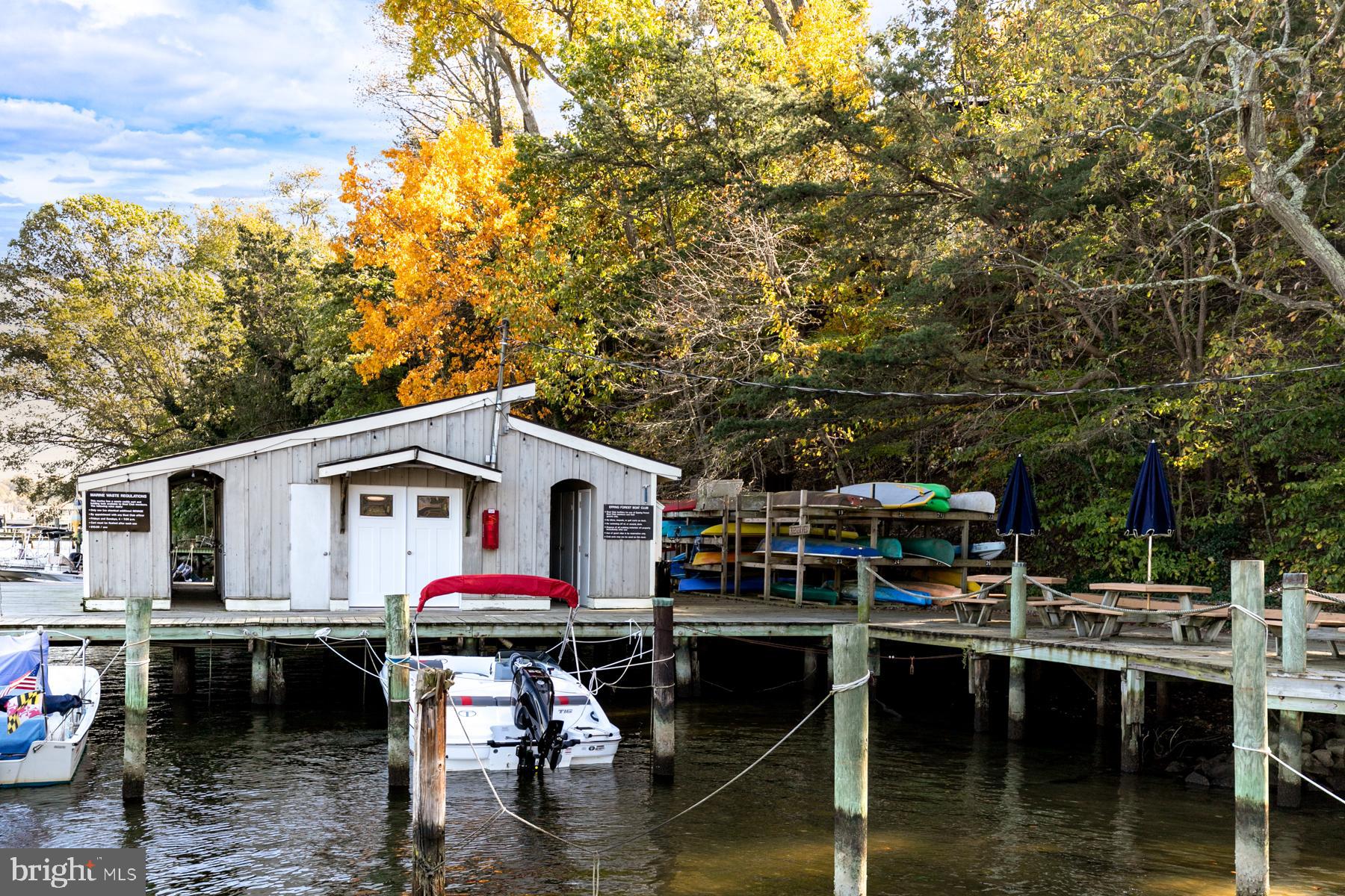 1727 Robinhood Road Annapolis, MD 21401 - Photo 41 of 44 Community dock house & kayak storage