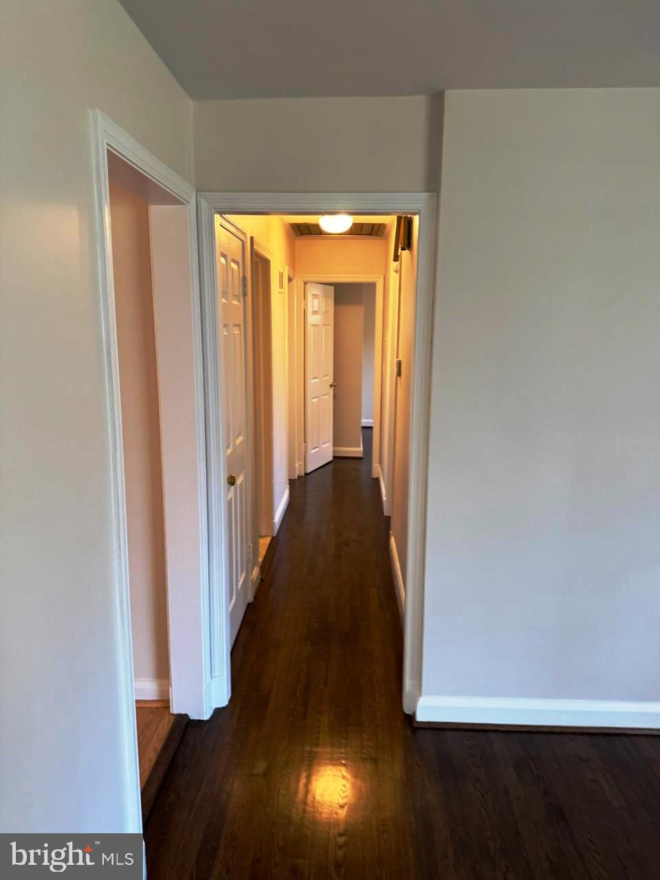 116 Gorsuch Road Lutherville-Timonium, MD 21093 - Photo 19 of 27 a view of a hallway with wooden floor and windows