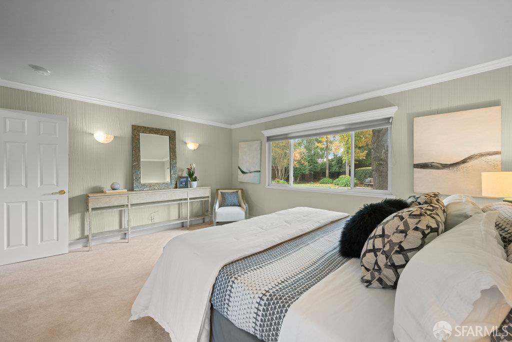 4572 Ross Gate Way Pleasanton, CA 94566 - Photo 31 of 58 a bedroom with a large bed and a window