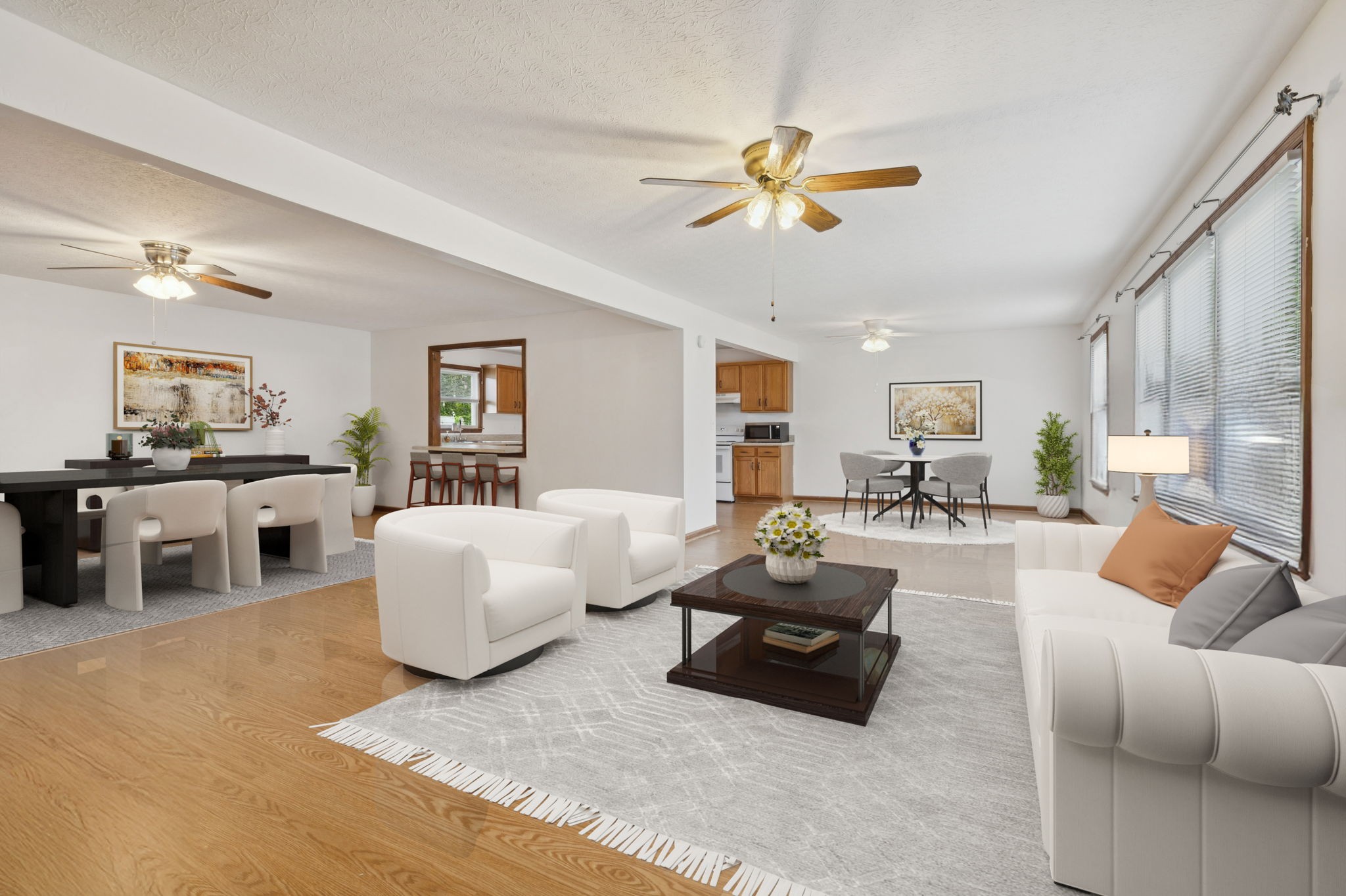 115 White Road Portland, TN 37148 - Photo 6 of 44 a living room with furniture ceiling fan and a rug