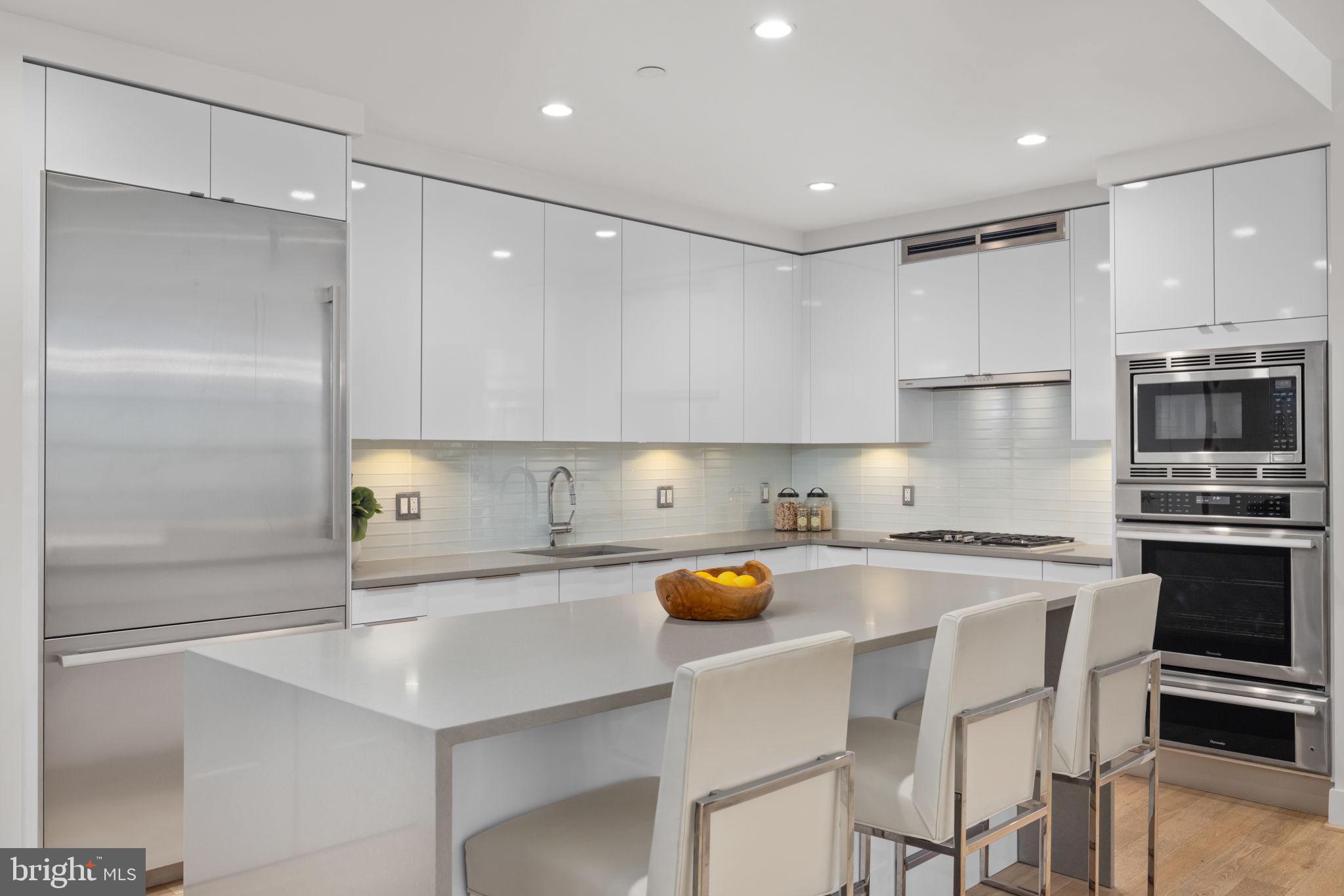 45 Sutton Square Southwest, Unit 406 Washington, DC 20024 - Photo 9 of 29 European-style chef’s kitchen