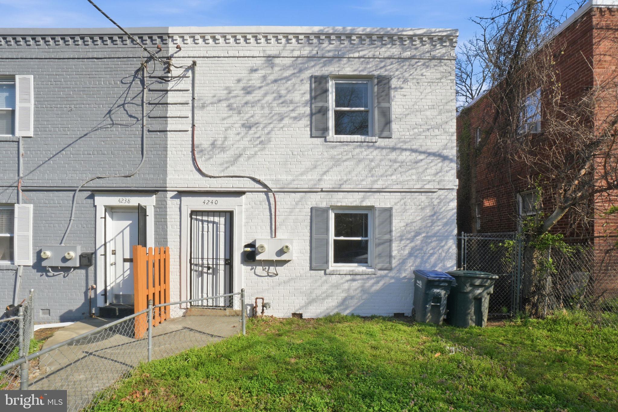 4240 Foote Street Northeast Washington, DC 20019 - Photo 2 of 38 a view of front door of house with yard