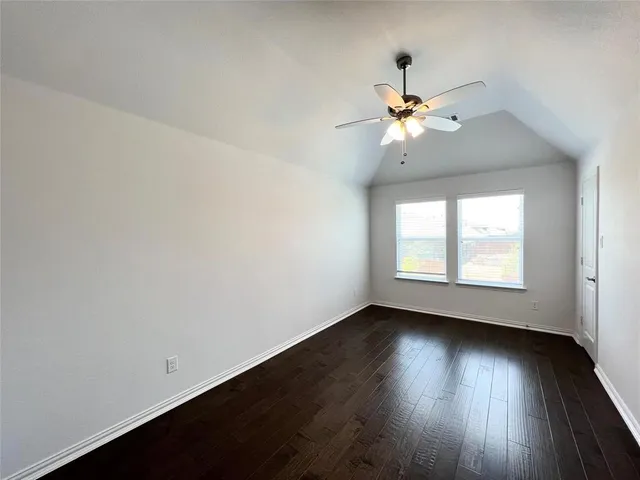 a window in an empty room