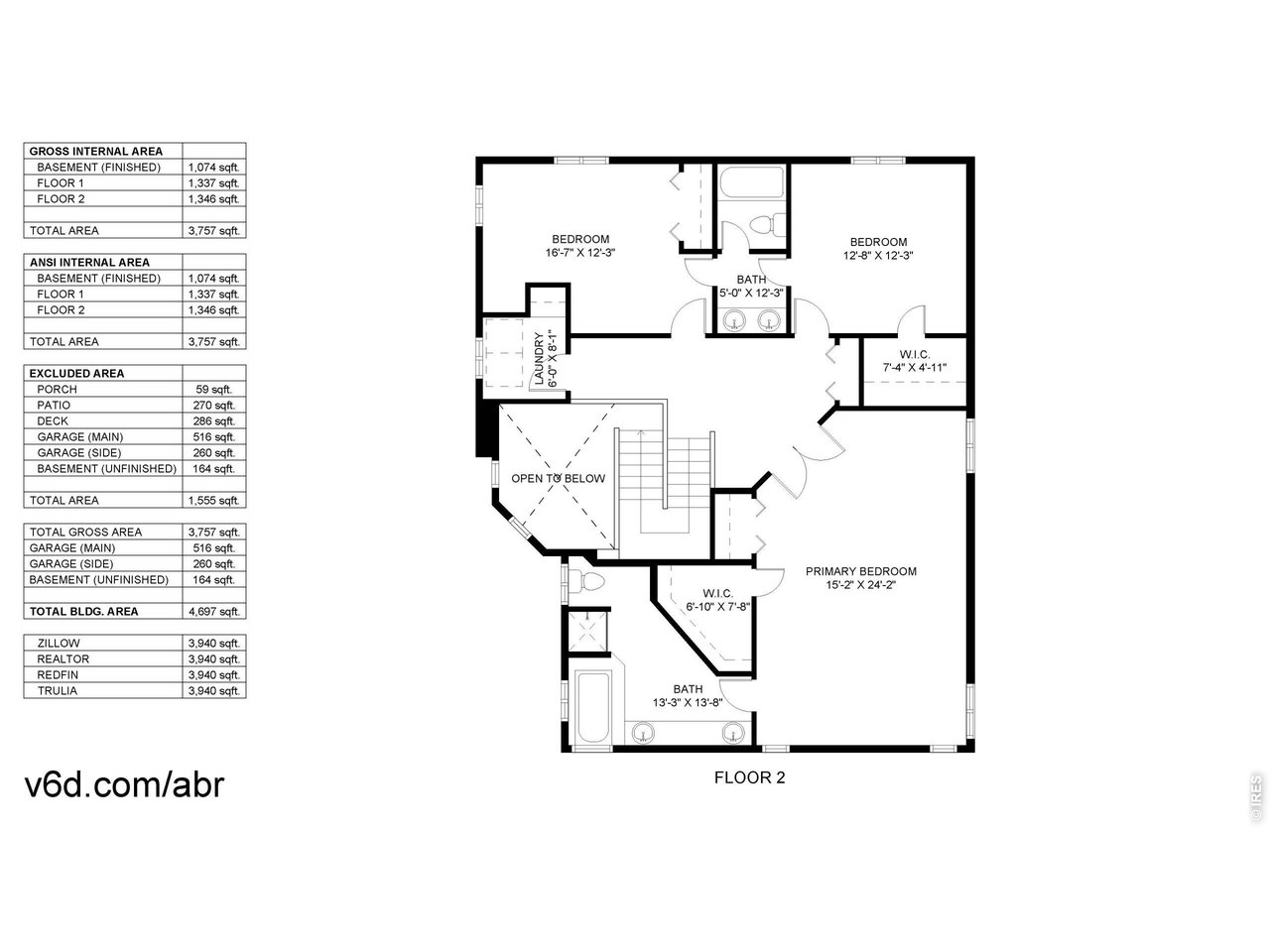 1901 74th Avenue Greeley, CO 80634 - Photo 48 of 50 Upper Level Floorplaan